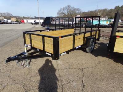 Sure-Trac Trailers - 2023 Sure-Trac 6x12 Tube Top 3 Board High Side Utility Trailer 3K - Image 1