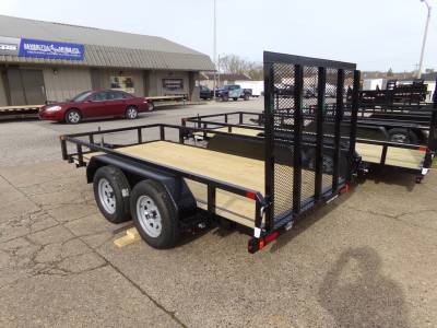 Sure-Trac Trailers - 2025 Sure-Trac 6x12 Tube Top Utility Trailer 7K - Image 2