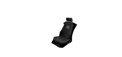 Seat Armour - Seat Armour - Seat Armour Mercedes Benz Black Towel Seat Cover