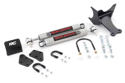 Rough Country - Rough Country 8749130 N3 Dual Steering Stabilizer - Image 1