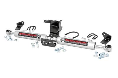 Rough Country - Rough Country 87304 N3 Dual Steering Stabilizer - Image 1