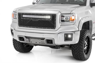 Rough Country - Rough Country 70190BDA Mesh Grille w/LED - Image 4