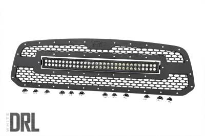 Rough Country - Rough Country 70199DRL Mesh Grille w/LED - Image 1