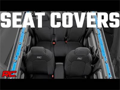 Rough Country 91045 Seat Cover Set