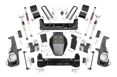 Rough Country - Rough Country 10240 Suspension Lift Kit w/Shocks - Image 1
