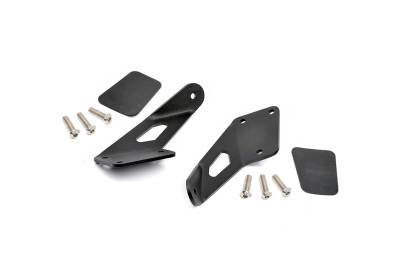 Rough Country - Rough Country 70210 LED Light Bar Hood Mounting Brackets - Image 1