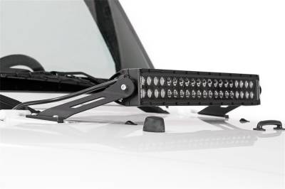 Rough Country - Rough Country 70533 LED Light Bar Hood Mounting Brackets - Image 3