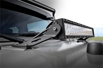Rough Country - Rough Country 70533 LED Light Bar Hood Mounting Brackets - Image 5