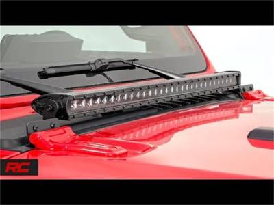 Rough Country - Rough Country 70054 LED Light Bar Hood Kit - Image 2