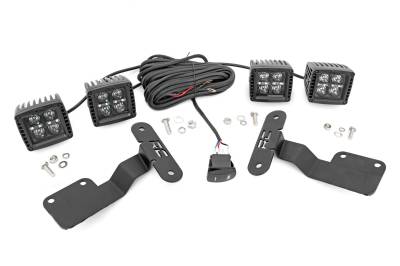 Exterior Lighting - Exterior LED Kit - Rough Country - Rough Country 70872 LED Lower Windshield Ditch Kit