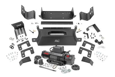 Rough Country - Rough Country 51058 Winch Mounting Plate - Image 1