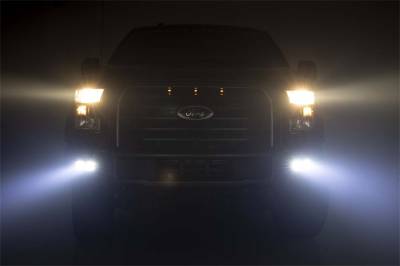 Rough Country - Rough Country 70865 LED Fog Light Kit - Image 4
