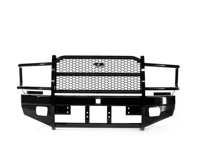 Ranch Hand - Ranch Hand FBD105BLRS Sport Series Winch Ready Front Bumper - Image 1