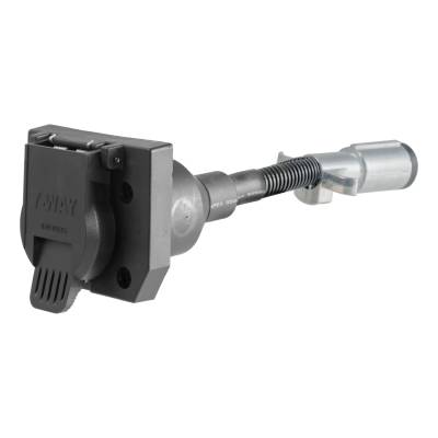 CURT 57667 6-Way Plug To 7-Way Socket Wiring Adapter