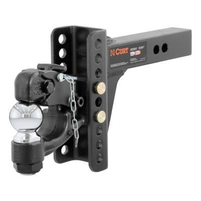 CURT 45907 Adjustable Channel Ball Mount