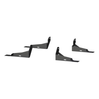 ARIES - ARIES 4516 The Standard 6 in. Oval Nerf Bar Mounting Brackets - Image 1