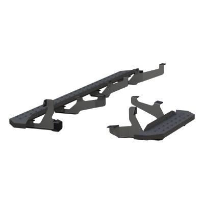 ARIES - ARIES 2055539 RidgeStep Commercial Running Boards w/Mounting Brackets - Image 1