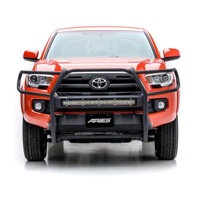 ARIES - ARIES 2170006 Pro Series Grille Guard w/LED Light Bar - Image 5