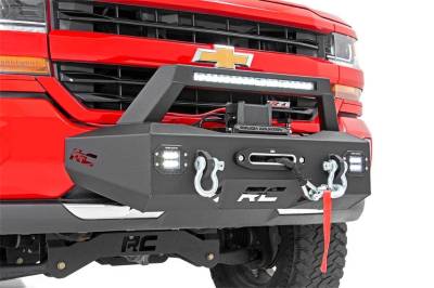 Rough Country - Rough Country 10761 Exo Winch Mount System Front Bumper - Image 1