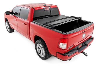 Rough Country - Rough Country 41307550 Soft Tri-Fold Tonneau Bed Cover - Image 5