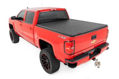 Rough Country - Rough Country 41214550 Soft Tri-Fold Tonneau Bed Cover - Image 2