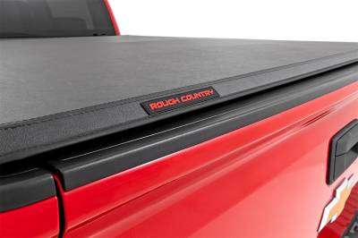 Rough Country - Rough Country 41214550 Soft Tri-Fold Tonneau Bed Cover - Image 6