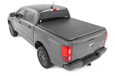 Rough Country - Rough Country 41219500 Soft Tri-Fold Tonneau Bed Cover - Image 2