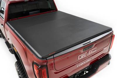 Rough Country - Rough Country 41120690 Soft Tri-Fold Tonneau Bed Cover - Image 1
