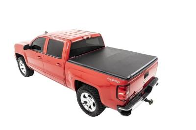 Rough Country - Rough Country 41214650 Soft Tri-Fold Tonneau Bed Cover - Image 2