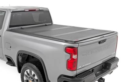 Rough Country - Rough Country 49120651 Hard Tri-Fold Tonneau Bed Cover - Image 1