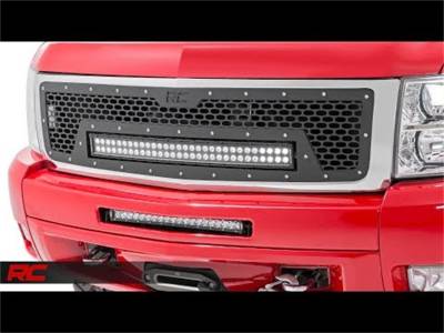 Rough Country - Rough Country 70194 Laser-Cut Mesh Replacement Grille - Image 5