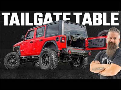 Rough Country - Rough Country 10625 Tailgate Folding Table - Image 3