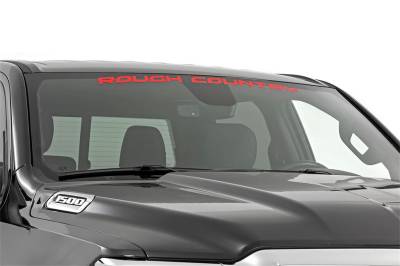 Rough Country 84166RD Window Decal