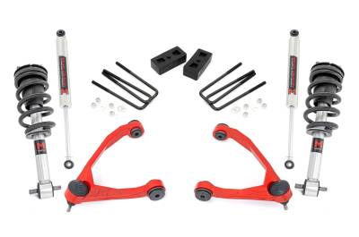 Rough Country 19840RED Suspension Lift Kit w/Shocks