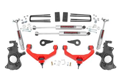 Rough Country 95730RED Suspension Lift Kit w/Shocks