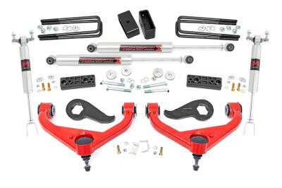 Rough Country 95640RED Suspension Lift Kit w/Shocks