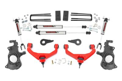 Rough Country - Rough Country 95770RED Suspension Lift Kit w/Shocks - Image 1