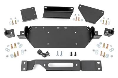 Rough Country - Rough Country 51119 Hidden Winch Mounting Plate - Image 1