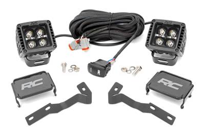 Rough Country 71089 LED Lower Windshield Ditch Kit