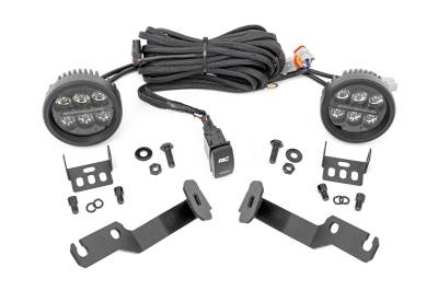 Rough Country 71092 LED Lower Windshield Ditch Kit
