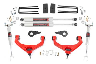 Rough Country - Rough Country 95940RED Suspension Lift Kit w/Shocks - Image 1