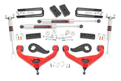 Rough Country - Rough Country 95840RED Suspension Lift Kit w/Shocks - Image 1