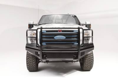 Fab Fours - Fab Fours FS05-S1260-1 Black Steel Front Ranch Bumper - Image 1