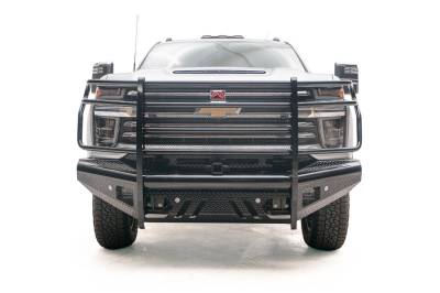 Fab Fours CH20-S4960-1 Black Steel Front Ranch Bumper