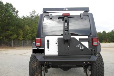 Fab Fours - Fab Fours JP-Y1261T-B Off The Door Tire Carrier - Image 3