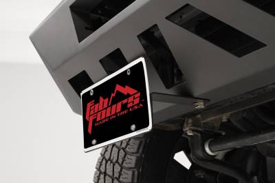 Fab Fours - Fab Fours M2250-1 Vengeance Front License Plate Bracket - Image 3