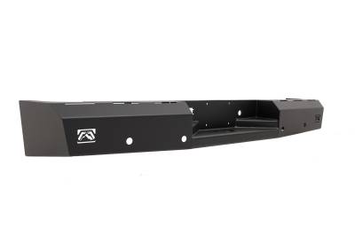 Fab Fours - Fab Fours DR10-RT2950-1 Red Steel Rear Bumper - Image 2