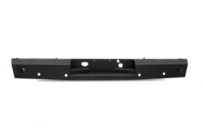 Fab Fours - Fab Fours FF09-RT1750-1 Red Steel Rear Bumper - Image 1