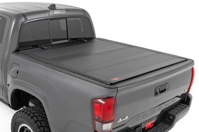 Rough Country - Rough Country 49420600 Hard Tri-Fold Tonneau Bed Cover - Image 1