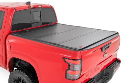 Rough Country - Rough Country 49520501 Hard Tri-Fold Tonneau Bed Cover - Image 1